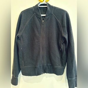 Lululemon bomber style sweater